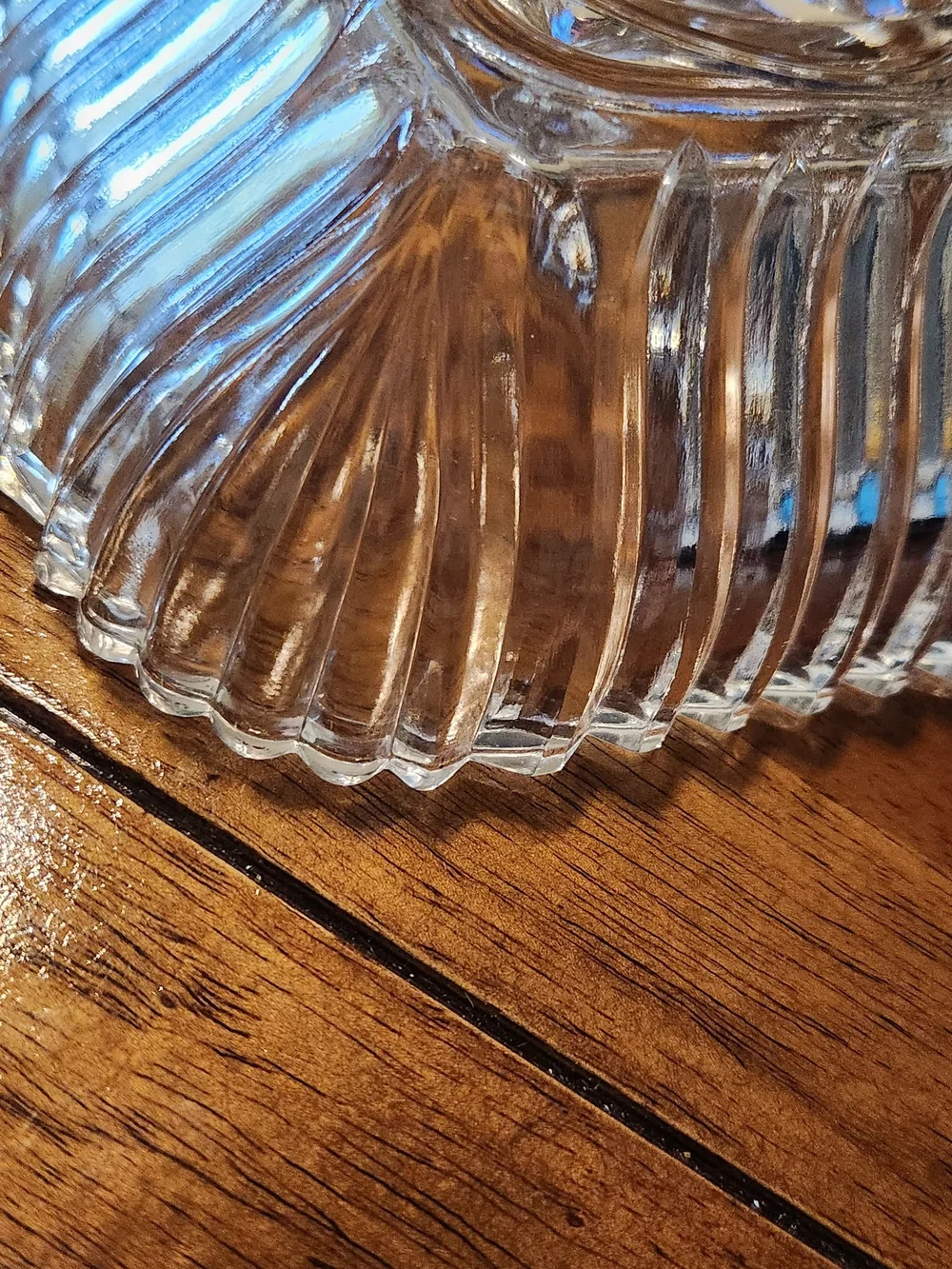 Clear Glass Vanity Tray - Elegant Square Decorative Dish